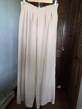 Petal & Pup Cream Wide Leg Paperbag Trousers